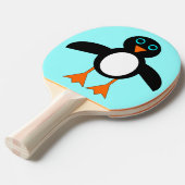 Raquette De Ping Pong Paddle Ping Ping Penguin Cute (Devant Angle)