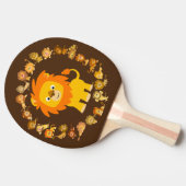 Raquette De Ping Pong Paddle Ping Ping Ping Lion Mandala (Côté)
