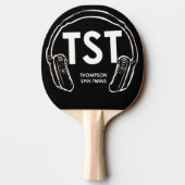 Raquette De Ping Pong Paddle Ping Ping PLANET MUSIQUE (Dos)
