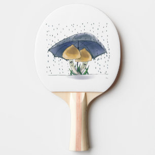 Raquette De Ping Pong Paddle ping-pong aux champignons mignons