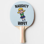 Raquette De Ping Pong Paddle-Ping-Pong FUNNY (WIFEY) (Devant)
