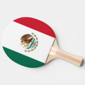 Raquette De Ping Pong Paddle ping pong pour ping-pong, drapeau mexicain (Côté)