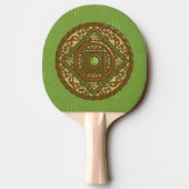 Raquette De Ping Pong Paddle Virgo Mandala Ping Ping (Dos)
