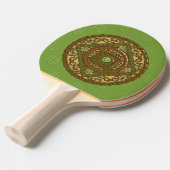 Raquette De Ping Pong Paddle Virgo Mandala Ping Ping (Devant Angle)