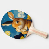 Raquette De Ping Pong Pagaie à bascule Starry Spring Bunny Ping (Côté)
