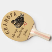 Raquette De Ping Pong Pagaie de canard à bascule (Côté)