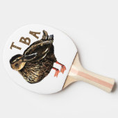 Raquette De Ping Pong Pagaie de canard à bascule (Côté)