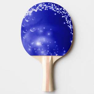 Raquette De Ping Pong Pagaie de pagaie de pagaie bleu foncé