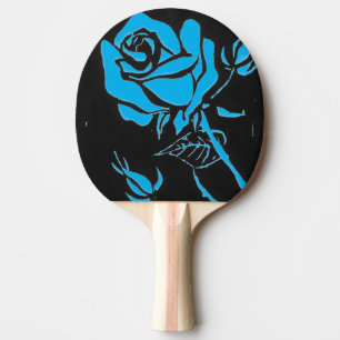 Raquette De Ping Pong Pagaie de ping "bleu Rose"