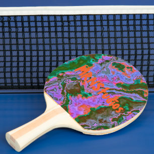Raquette De Ping Pong Pagaie de ping en marbre aigre