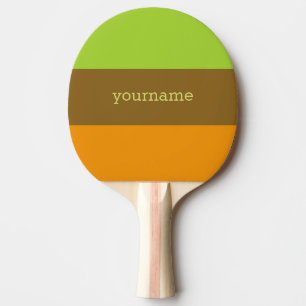 Raquette De Ping Pong Pagaie de ping en trois couleurs personnalisée