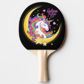 Raquette De Ping Pong Pagaie de ping magique Unicorn (Dos)