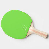 Raquette De Ping Pong Pagaie de ping Monogramme Vert Lime (Côté)