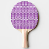 Raquette De Ping Pong Pagaie De Ping Ping Fleurie (Dos)