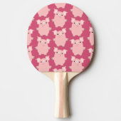Raquette De Ping Pong Pagaie De Ping Ping Pigs Cartoon Curte Inquisitive (Devant)