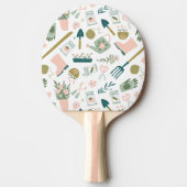 Raquette De Ping Pong Pagaie de ping-pong à l'heure du jardin (Devant)