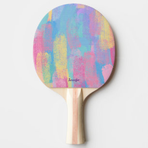 Raquette De Ping Pong Pagaie de ping-pong Abstraite couleur mignonne ave