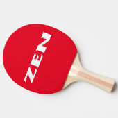 Raquette De Ping Pong Pagaie de ping-pong blanche (Côté)