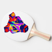 Raquette De Ping Pong Pagaie de ping-pong blanche pour chien d'Alexander (Côté)