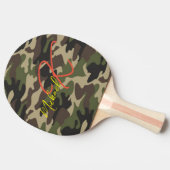 Raquette De Ping Pong Pagaie de ping-pong Camo - Cool Papa Cadeau (Côté)