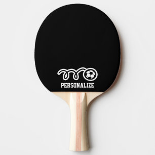 Raquette De Ping Pong Pagaie de ping-pong de conception de ballon de foo