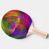 Raquette De Ping Pong Pagaie de ping-pong de mélange de framboise de agr (Côté)