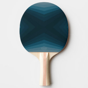 Raquette De Ping Pong Pagaie de ping-pong - Dégradé Turquoise - HAMbyWG