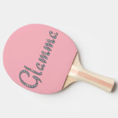 Raquette De Ping Pong Pagaie de ping-pong Glamma bling (Côté)