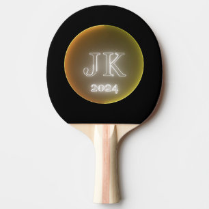 Raquette De Ping Pong Pagaie de ping-pong jaune orange JK 2024