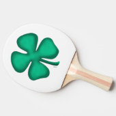 Raquette De Ping Pong Pagaie de ping-pong Lucky 4 Leaf Irish Clover (Côté)