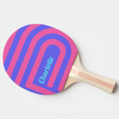 Raquette De Ping Pong Pagaie de ping-pong Pastel Maze (Côté)