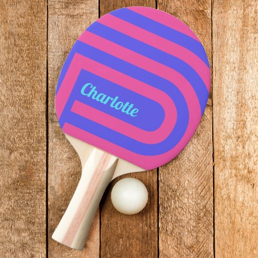 Raquette De Ping Pong Pagaie de ping-pong Pastel Maze
