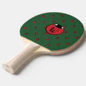 Raquette De Ping Pong Pagaie de ping-pong Pois de Ladybug (Devant Angle)