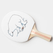 Raquette De Ping Pong Pagaie de ping-pong Polar Bear (Côté)
