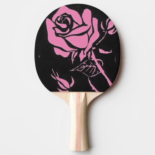 Raquette De Ping Pong Pagaie de ping-pong "rose Rose" (Devant)