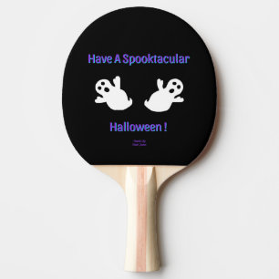 Raquette De Ping Pong Pagaie De Ping Pong Spooktacular Ghosts