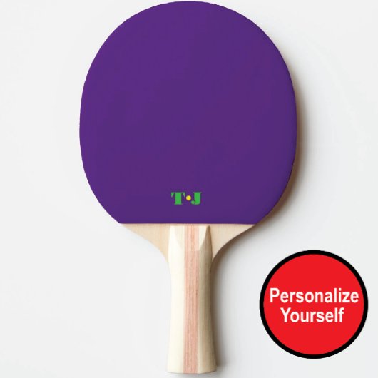 Raquette De Ping Pong Pagaie de ping-pong violet