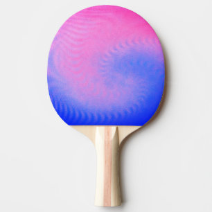 Raquette De Ping Pong Pagaie de ping psychédélique