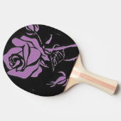 Raquette De Ping Pong Pagaie de ping "Rose pourpre" (Côté)