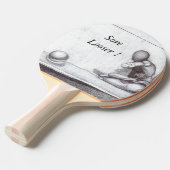 Raquette De Ping Pong Pagaie de ping "Sore Looser" (Devant Angle)