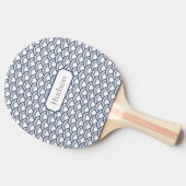 Raquette De Ping Pong Pagaie de pong personnalisée Cercle Marine (Côté)