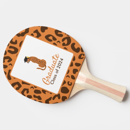 Raquette De Ping Pong Pagaie Leopard Ping Ping (Côté)