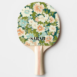 Raquette De Ping Pong Pagaie Ping Ping Green Bloom