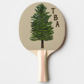 Raquette De Ping Pong Pagaie Ping Ping Pine Tree (Devant)