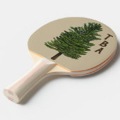 Raquette De Ping Pong Pagaie Ping Ping Pine Tree (Devant Angle)