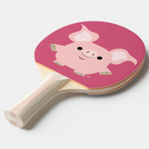 Raquette De Ping Pong Pagaie Ping Ping Ping Cartoon Cartoon Mince