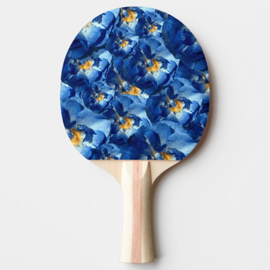 Raquette De Ping Pong Pagaie Rose bleue Ping Pong, Retour en caoutchouc (Devant)