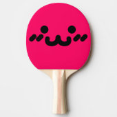 Raquette De Ping Pong Pagaie Rose Ping Visage Cute (Devant)