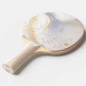 Raquette De Ping Pong Pagaies À Ping Aquarelle Qui Se Déclenchent (Devant Angle)