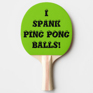 Raquette De Ping Pong Pagaies de ping-pong personnalisées vertes par Ja